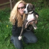 With Molly a DDA Watch rescue dog xx